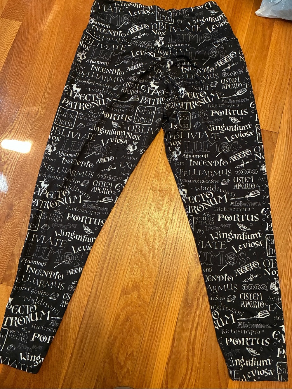 Women’s Harry Potter Black Magic Spell Print Leggings